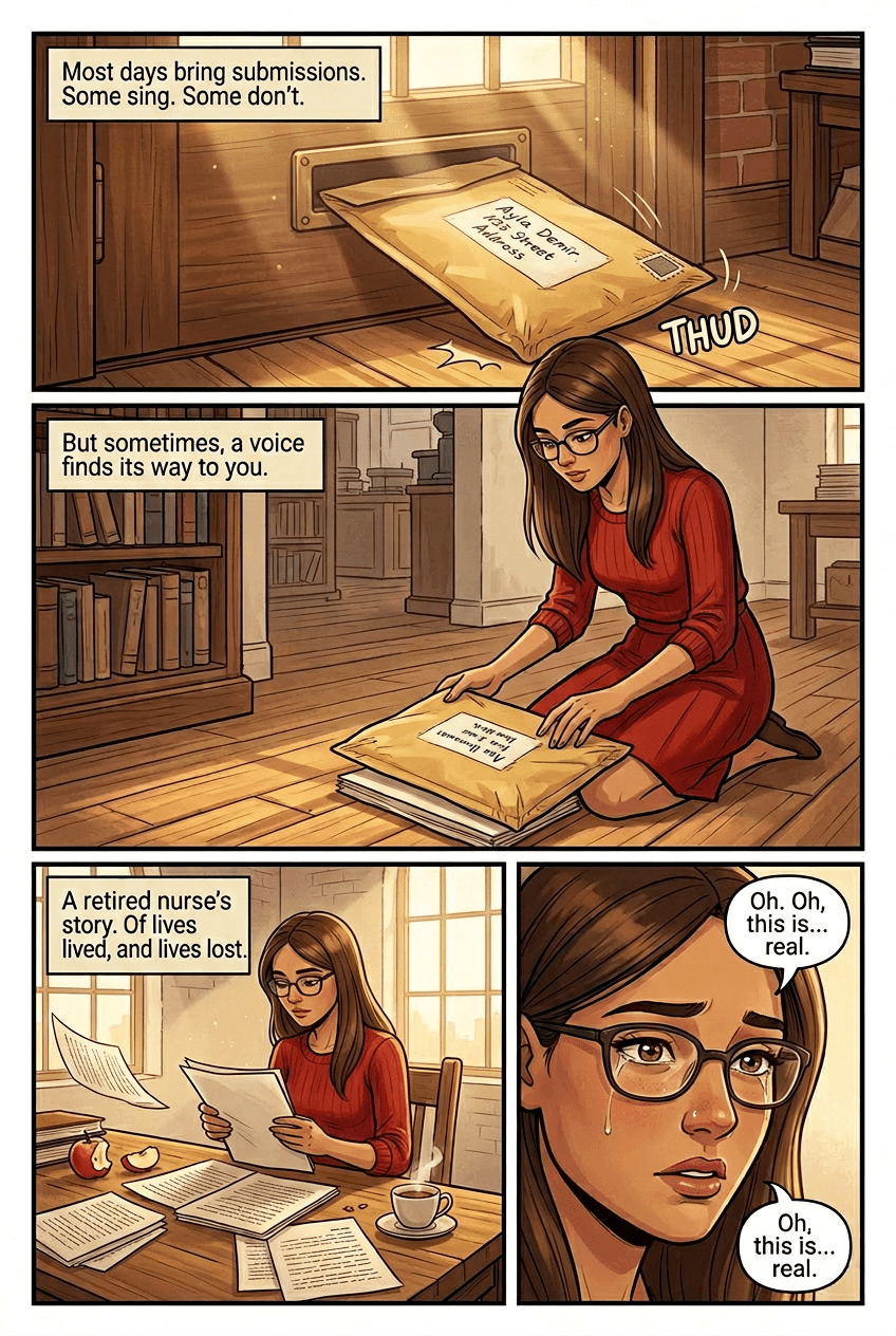 Ink & Oak, page 2 of 5, Slice of Life style