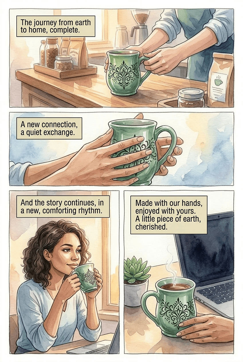 Made With Our Hands, page 5 of 5, Watercolor style