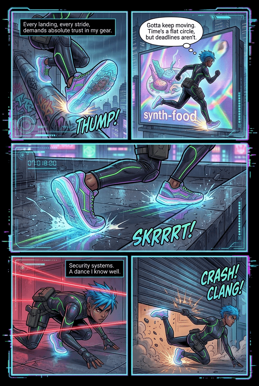 Built for the Streets, page 2 of 5, Cyberpunk style