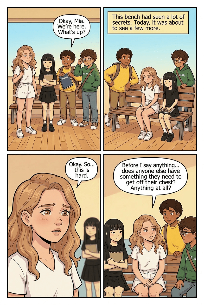 Things You Only Say on the Last Day, page 3 of 5, Slice of Life style