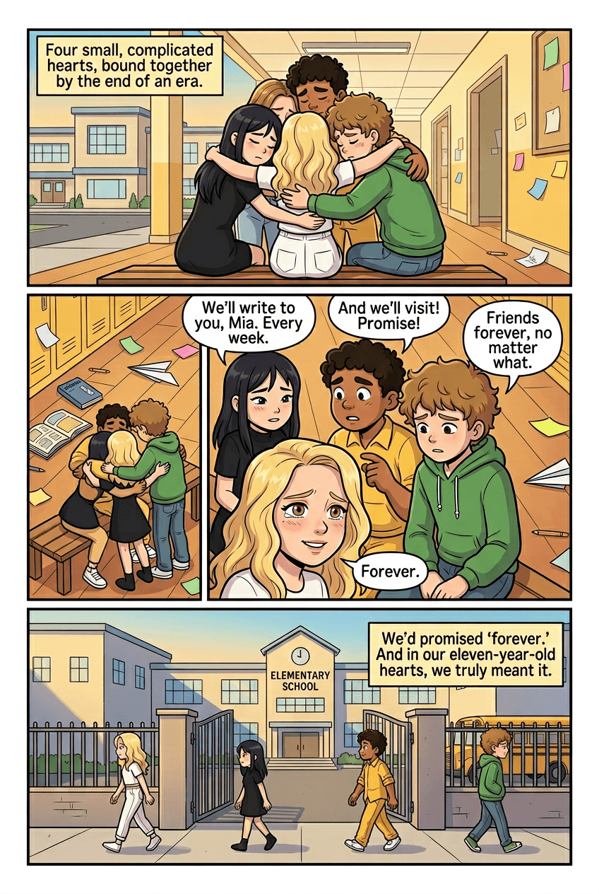 Things You Only Say on the Last Day, page 5 of 5, Slice of Life style