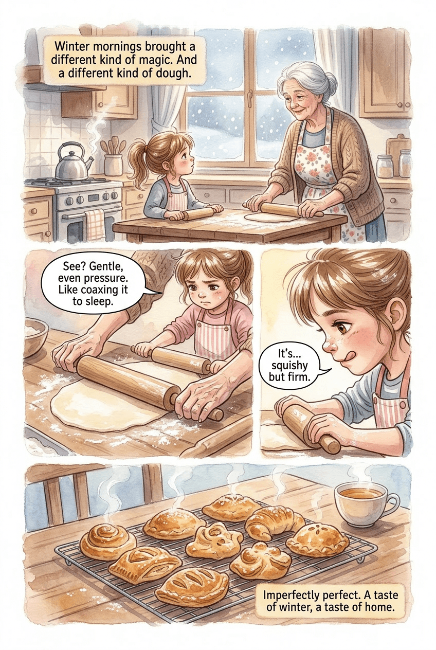 My Grandma's Kitchen, page 2 of 5, Watercolor style