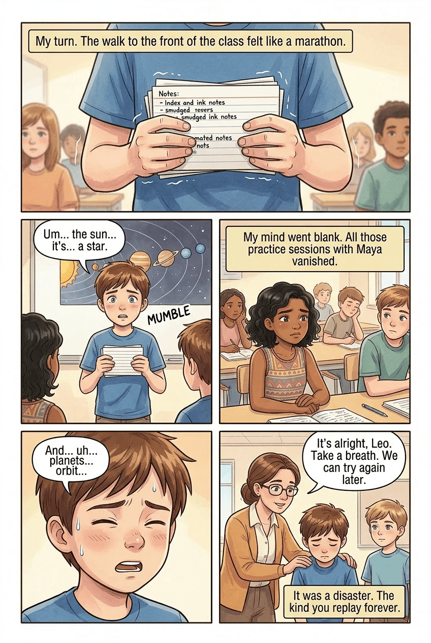 The School Year That Changed Everything, page 3 of 5, Slice of Life style