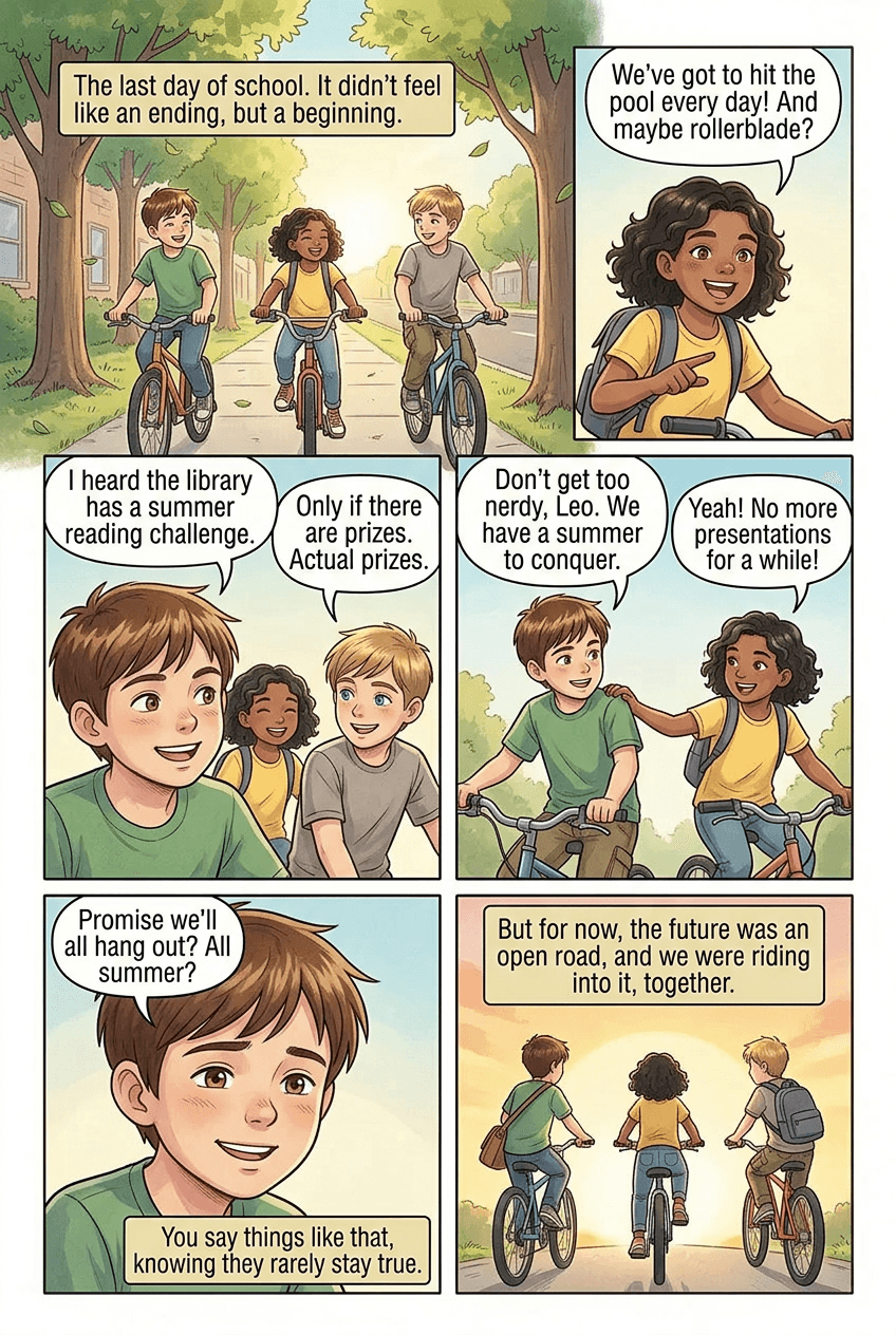 The School Year That Changed Everything, page 5 of 5, Slice of Life style