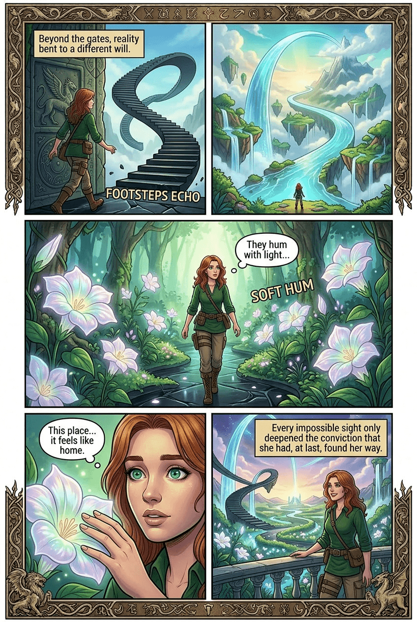 The Lost City, page 3 of 5, Fantasy Epic style