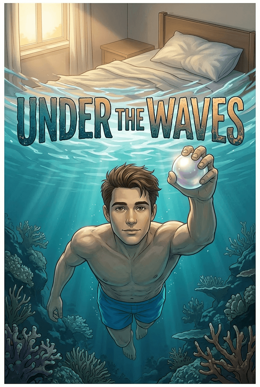 Under the Waves, a 5-page comic made with Comikaze