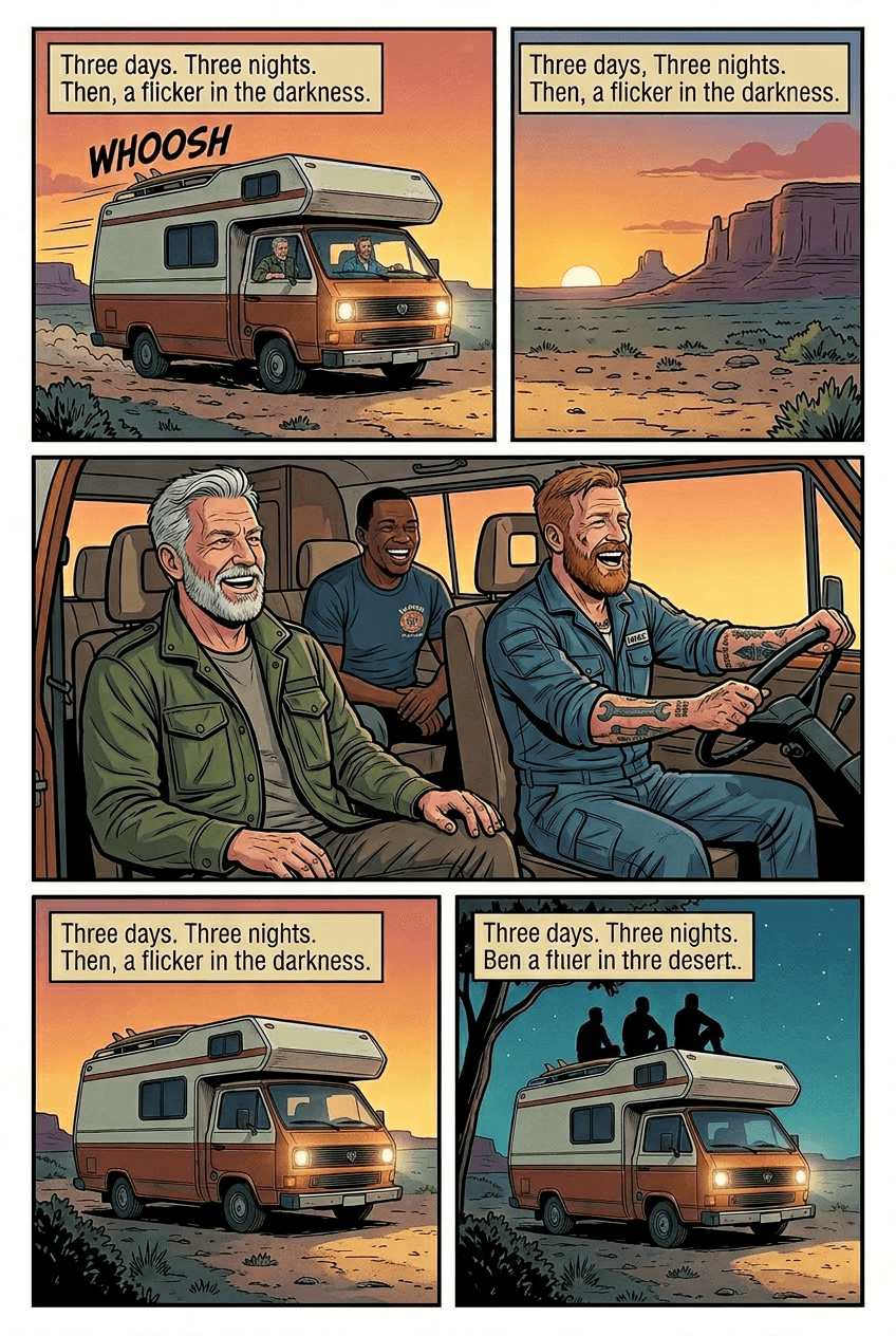 The Van, page 5 of 5, Slice of Life style