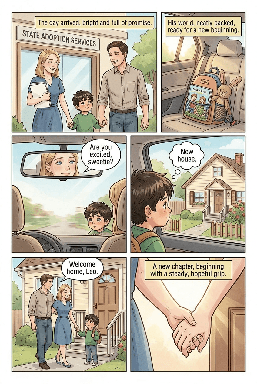 Chosen, page 4 of 5, Slice of Life style
