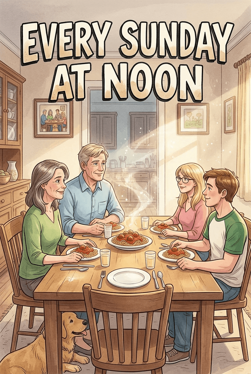 Every Sunday at Noon, comic cover