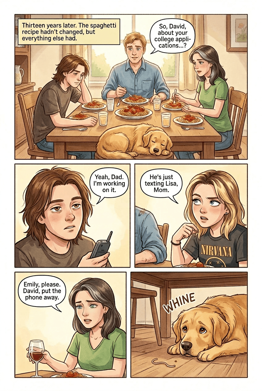 Every Sunday at Noon, page 2 of 5, Slice of Life style