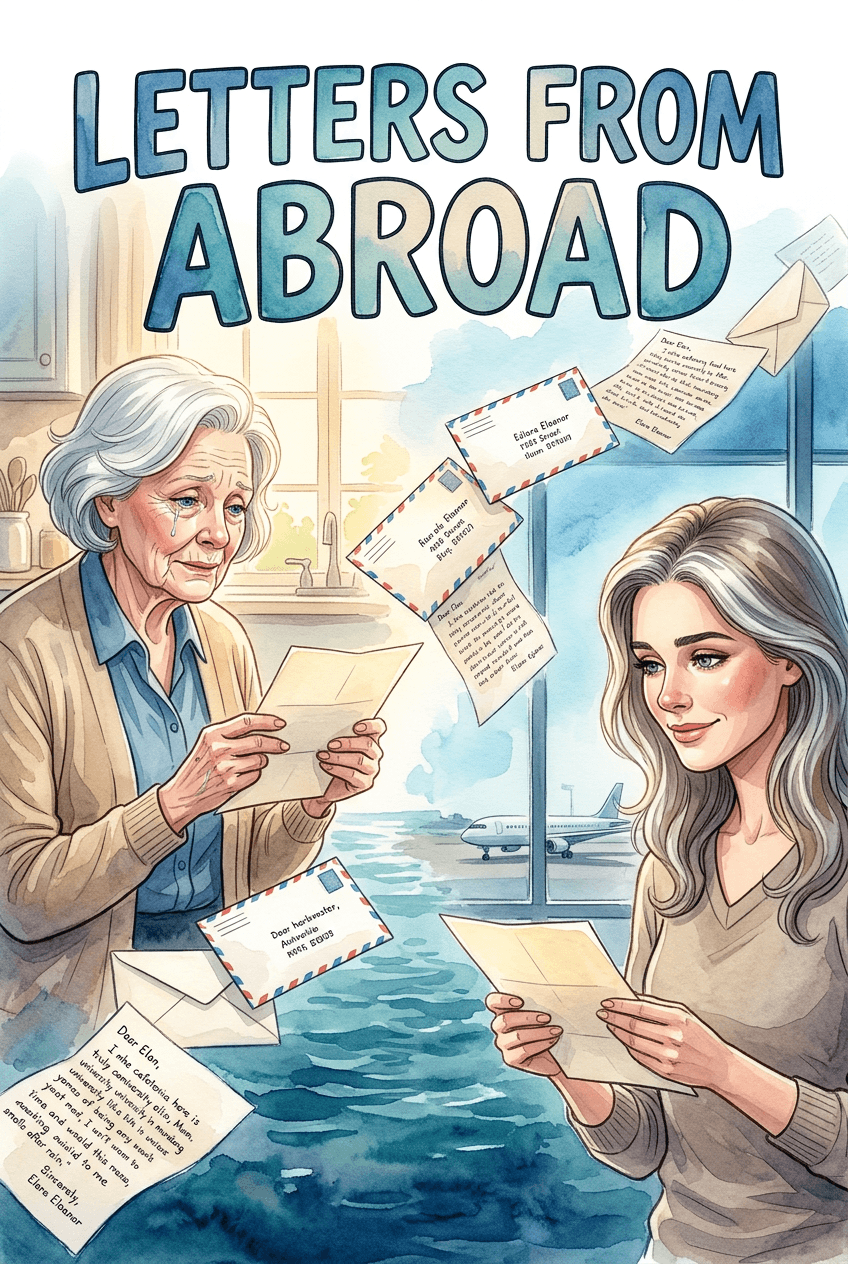 Letters From Abroad, a 5-page comic made with Comikaze