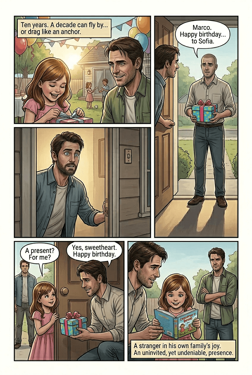 The Fight That Lasted Ten Years, page 4 of 5, Graphic Novel style