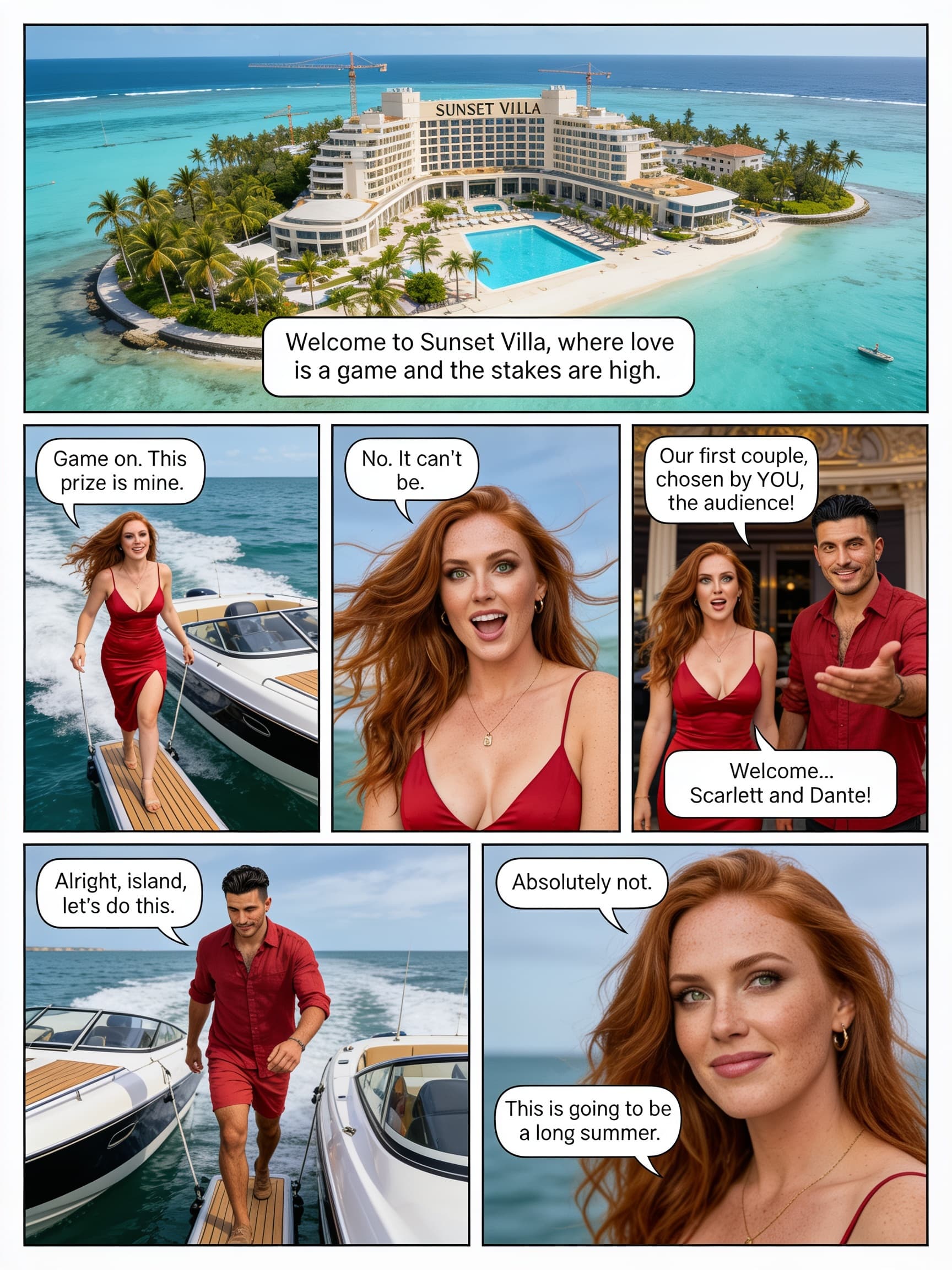 Exes in Paradise, page 1 of 5, Realism 2.0 style
