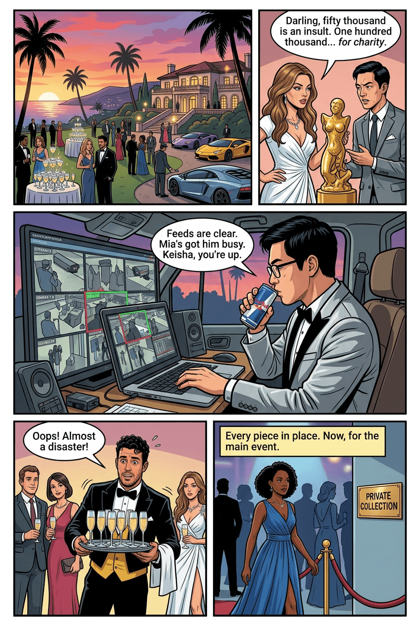 The Gala Job, page 3 of 5, GTA style