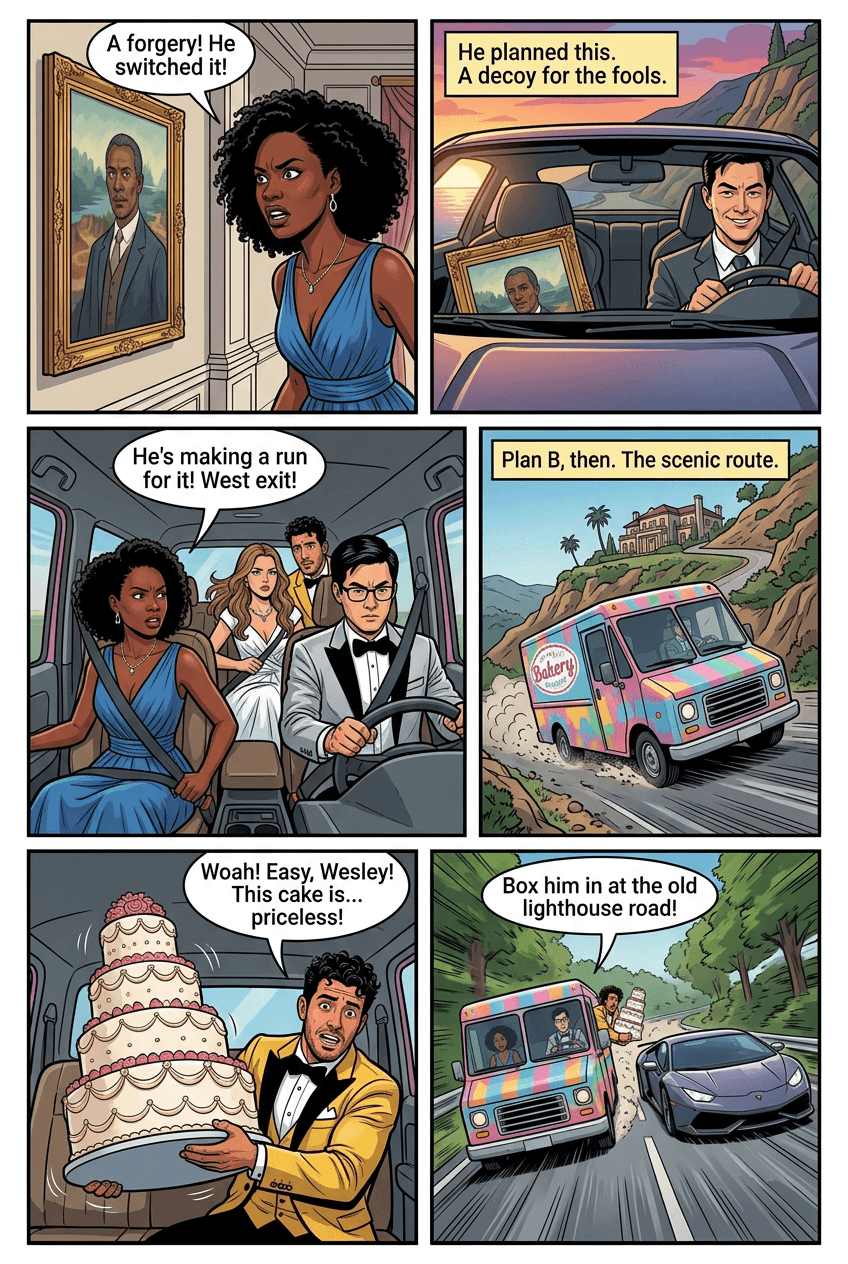 The Gala Job, page 4 of 5, GTA style