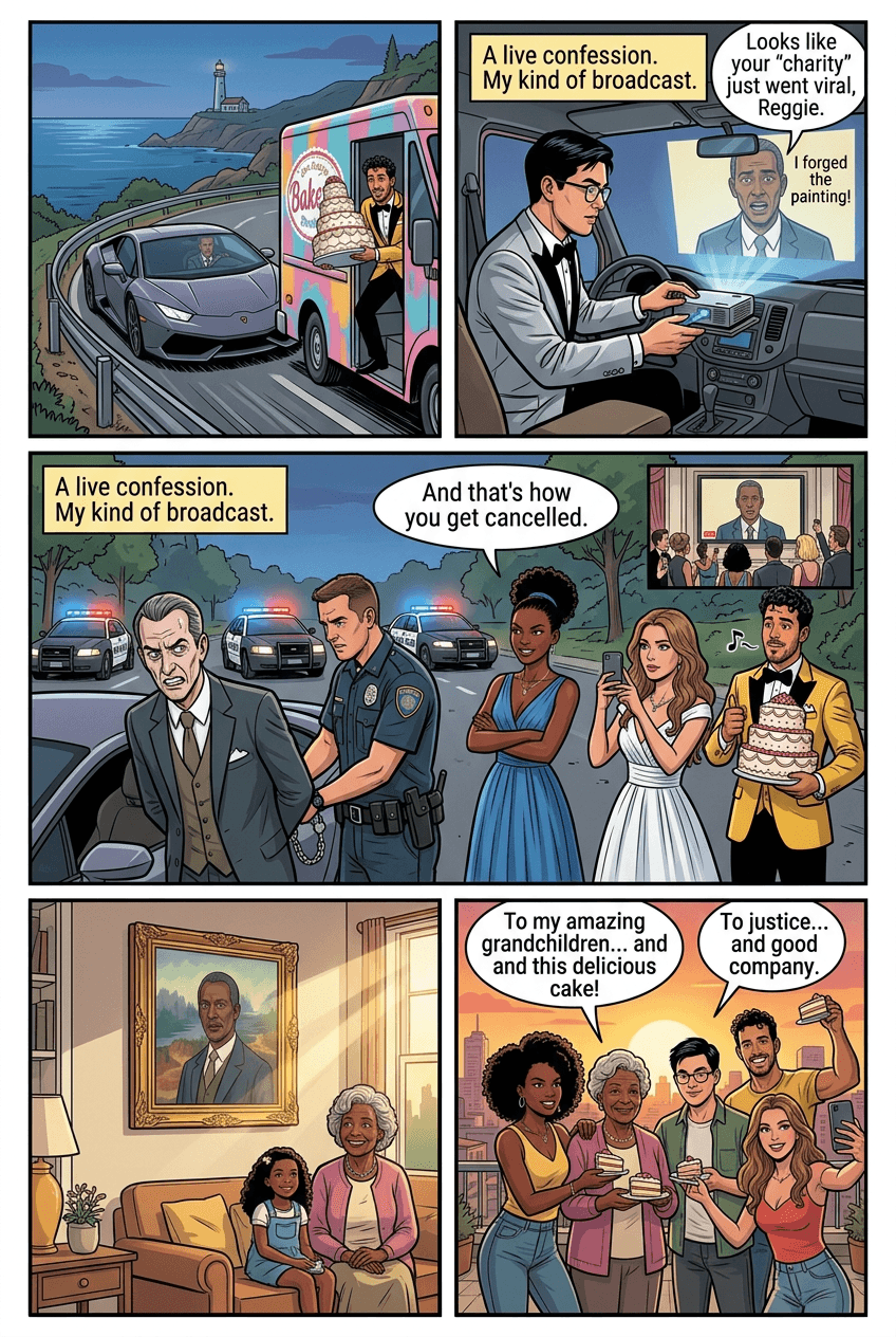 The Gala Job, page 5 of 5, GTA style