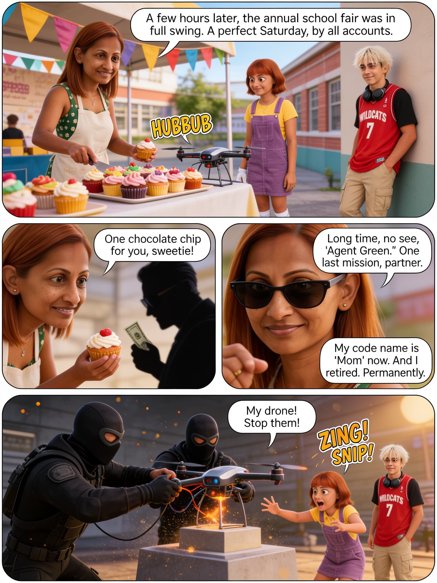 Mom's Last Mission, page 2 of 5, PIXR style