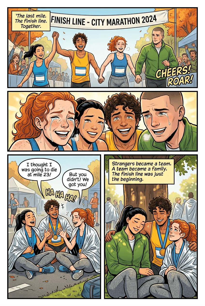 The Last Mile Club, page 5 of 5, Slice of Life style