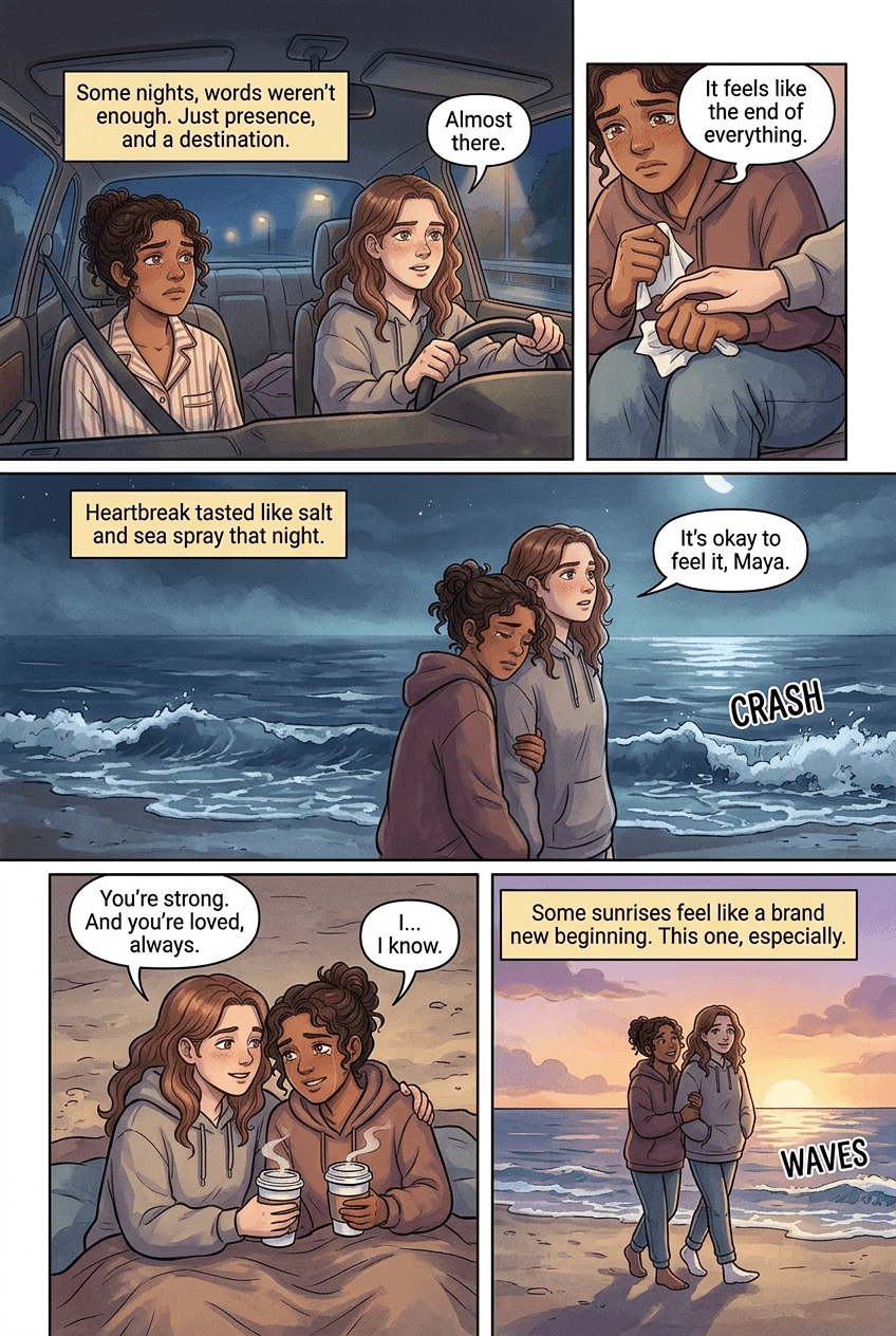 Ten Years of Friendship, page 2 of 5, Slice of Life style