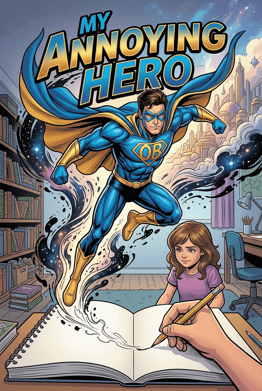 My Annoying Hero, a 5-page comic made with Comikaze