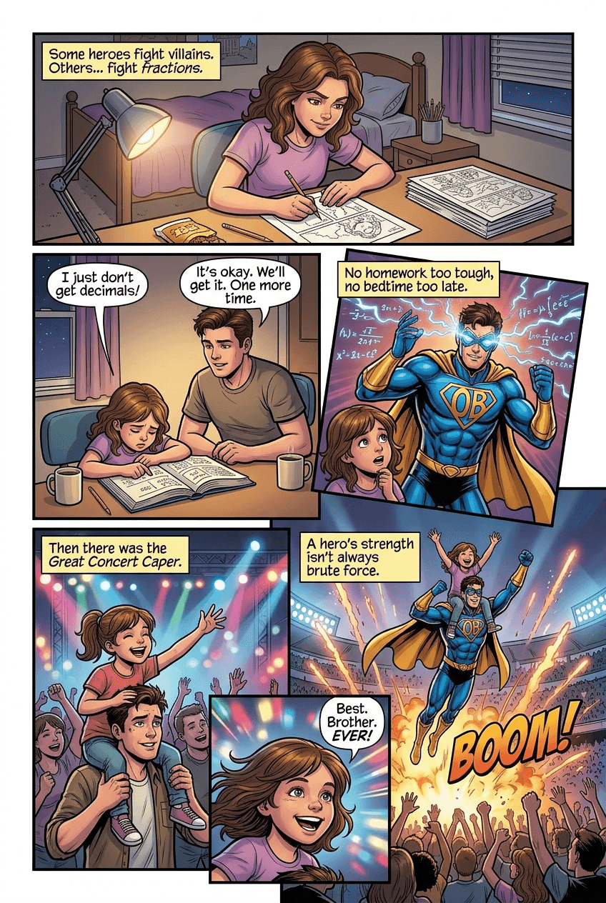 My Annoying Hero, page 2 of 5, Superhero style