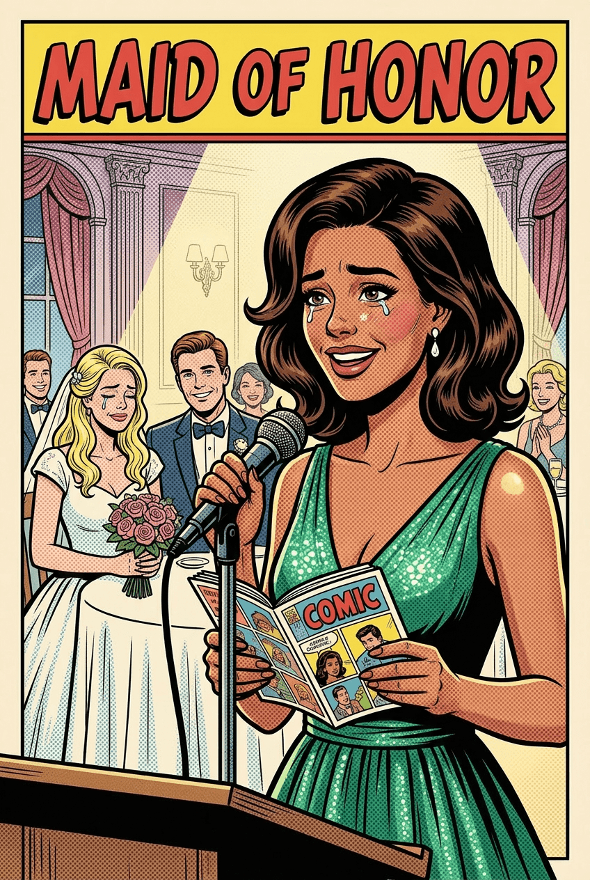 Maid of Honor, a 5-page comic made with Comikaze