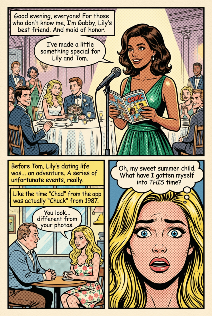 Maid of Honor, page 1 of 5, Slice of Life style