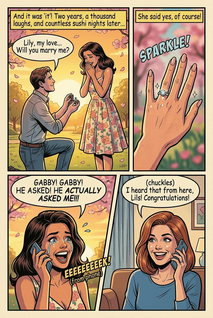 Maid of Honor, page 4 of 5, Slice of Life style