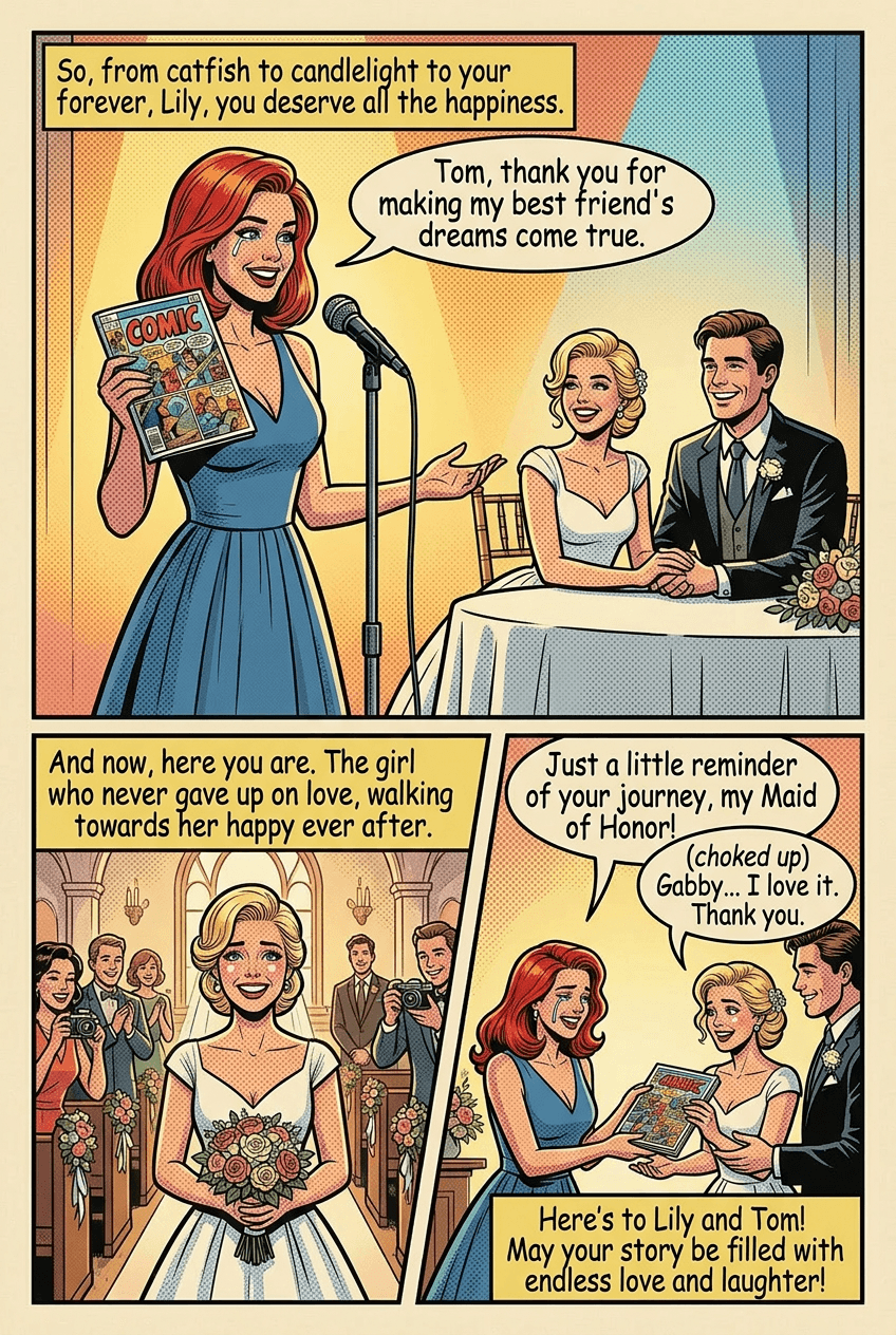 Maid of Honor, page 5 of 5, Slice of Life style
