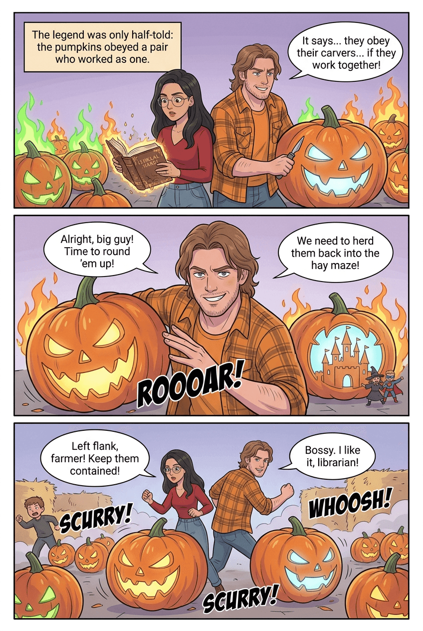 Carved, page 4 of 5, Webtoon style