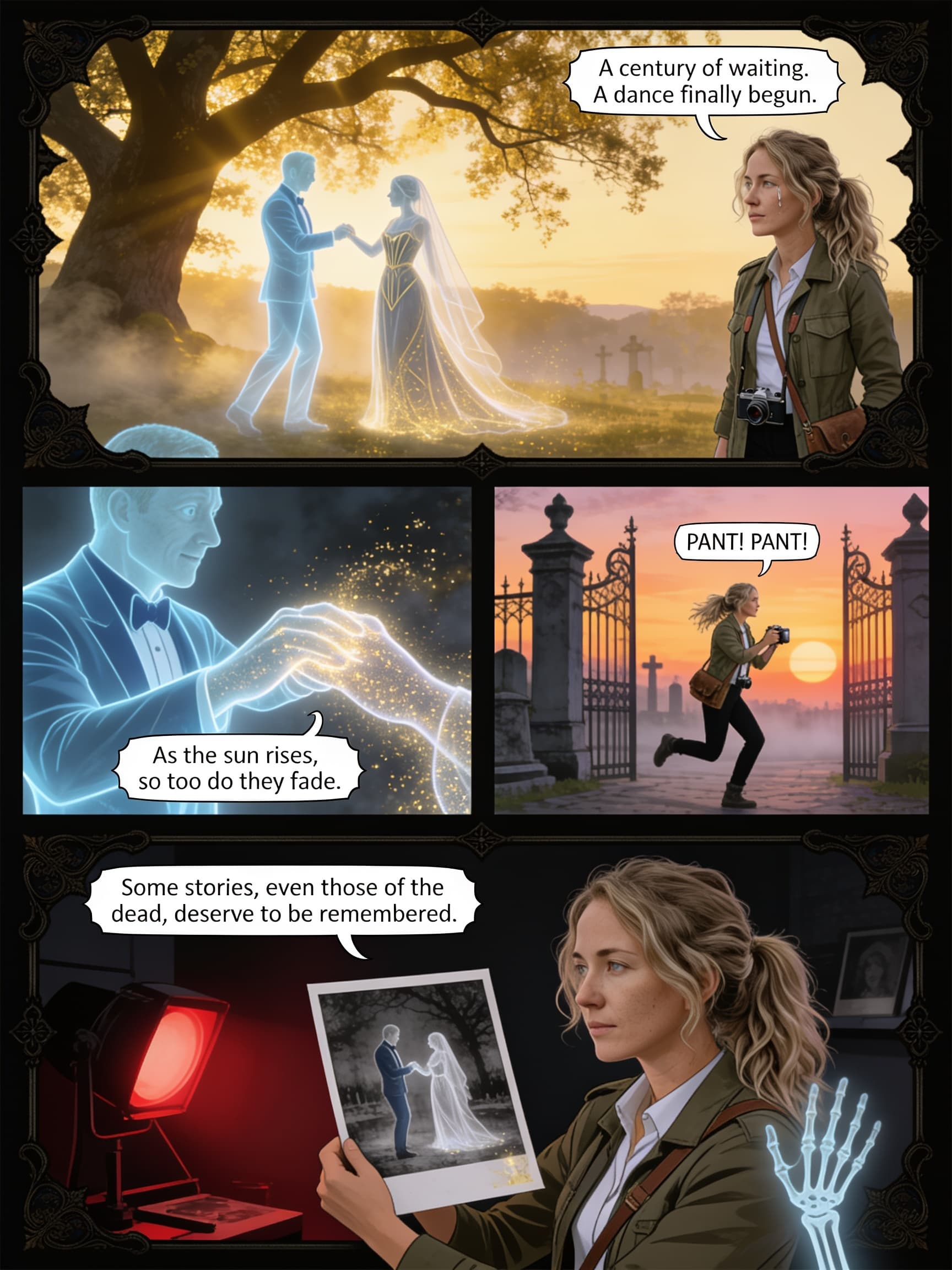 Dance of the Dead, page 6 of 6, Velvet Gothic style