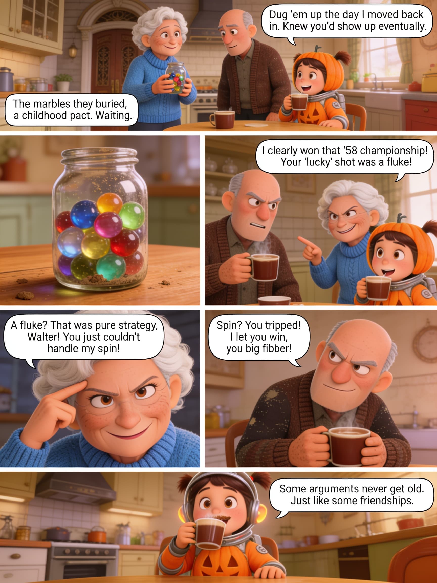 Trick or Treat with Grandpa, page 4 of 5, PIXR style