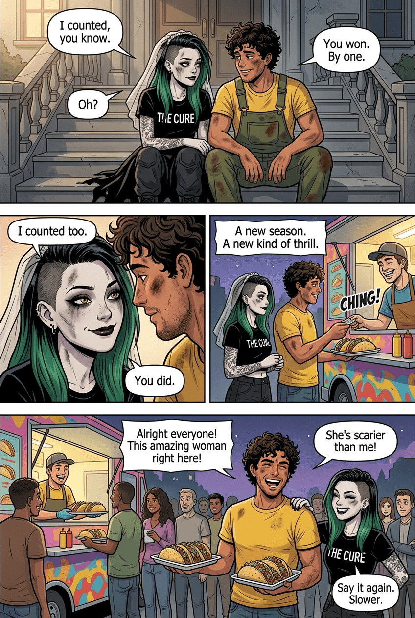 Scare Actors, page 5 of 5, Manhwa style