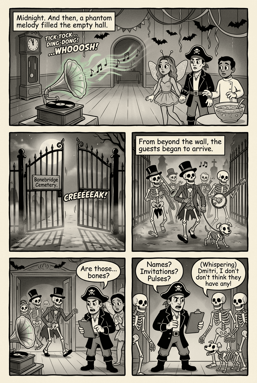The Skeleton Swing, page 2 of 5, Rubber Hose style
