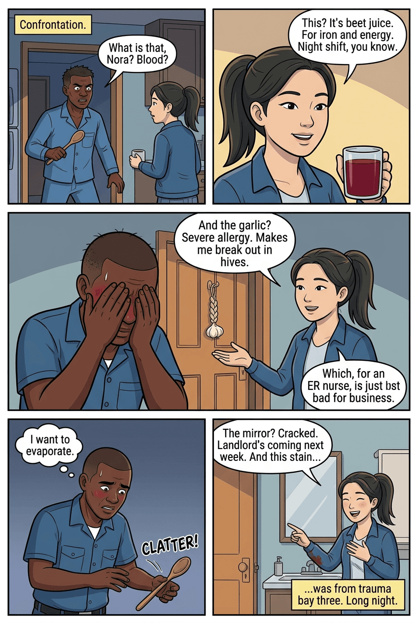 My Roommate Is (Probably) a Vampire, page 3 of 5, Modern Cartoon style