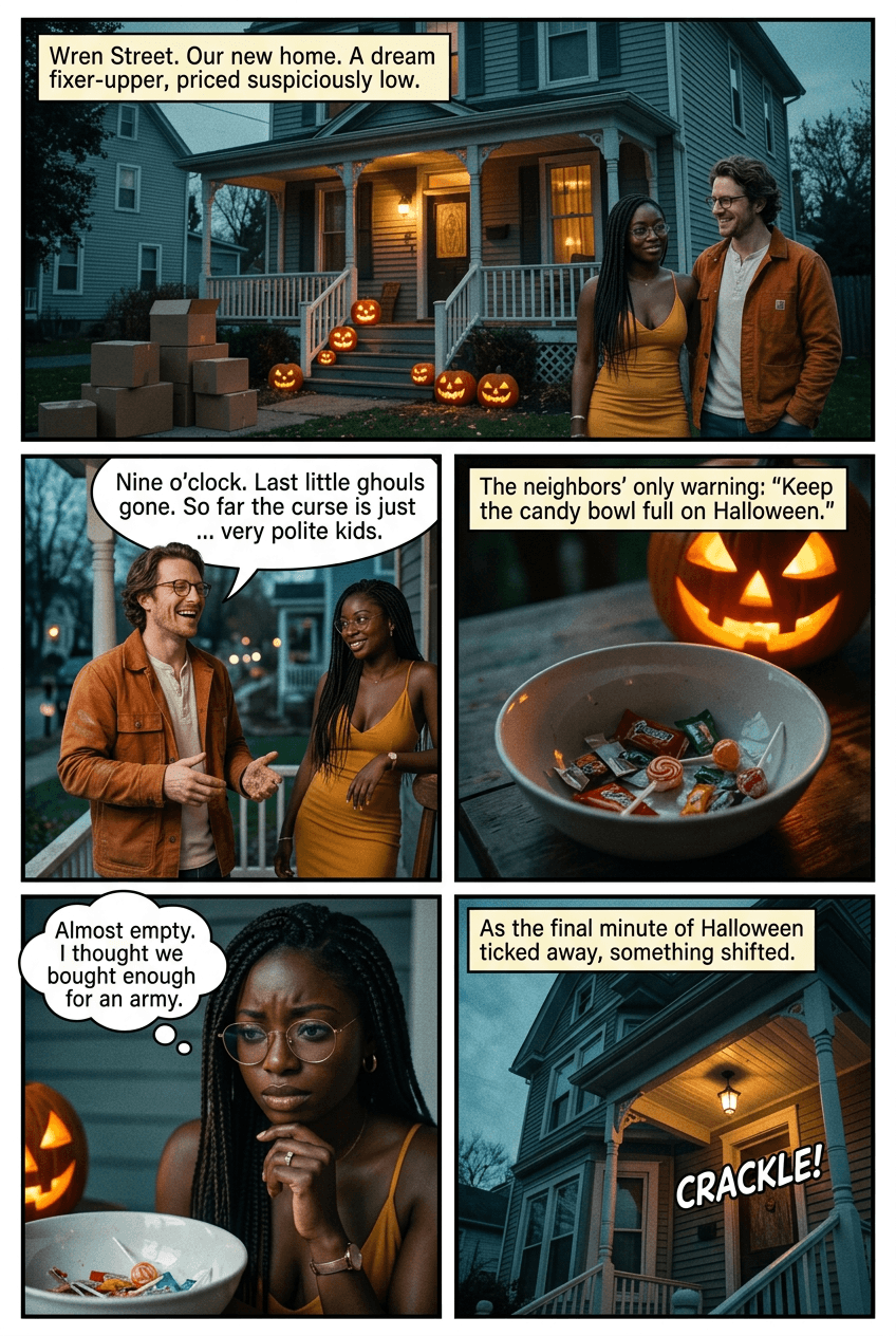 Twelve Knocks, page 1 of 6, Fright Reel style