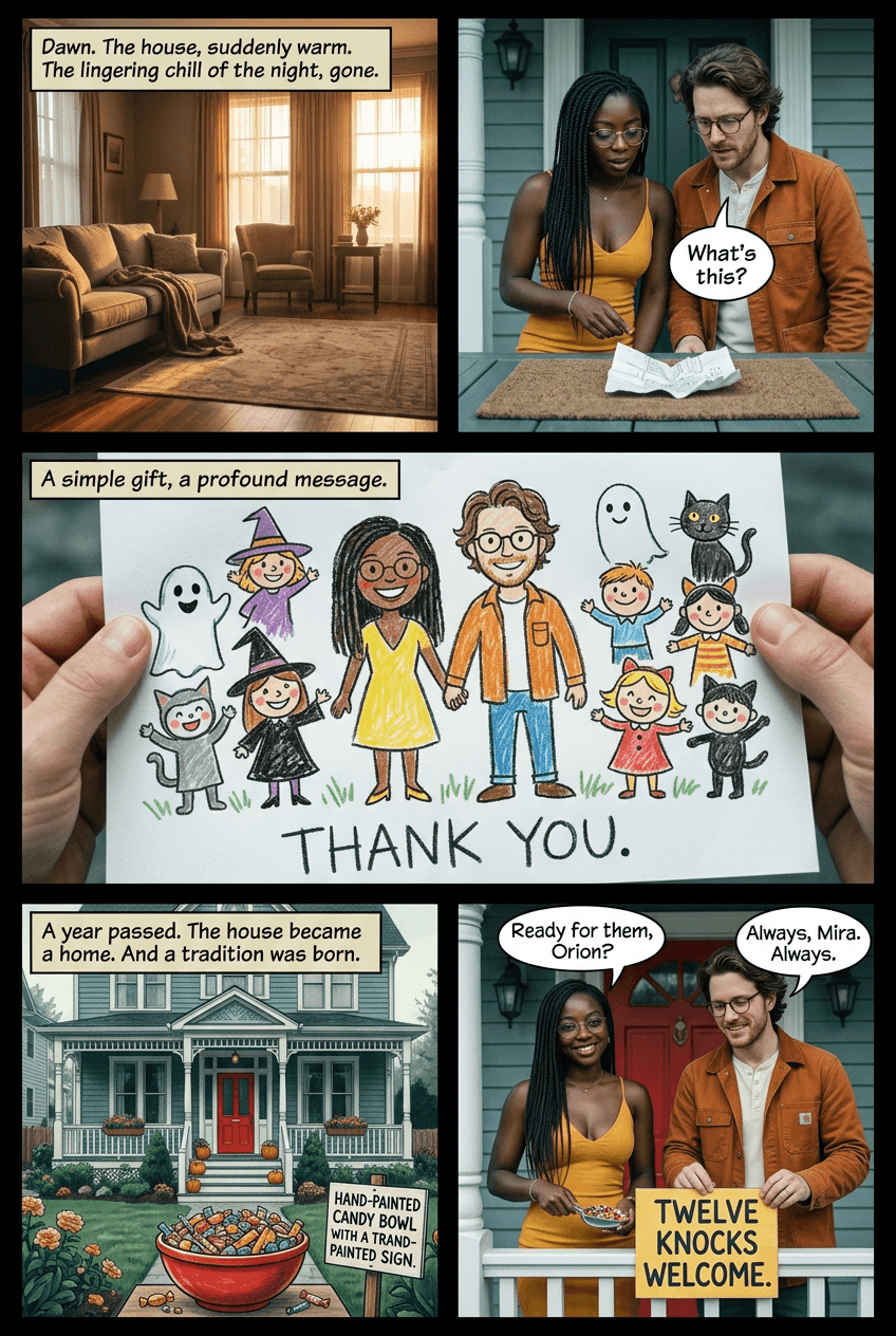 Twelve Knocks, page 6 of 6, Fright Reel style