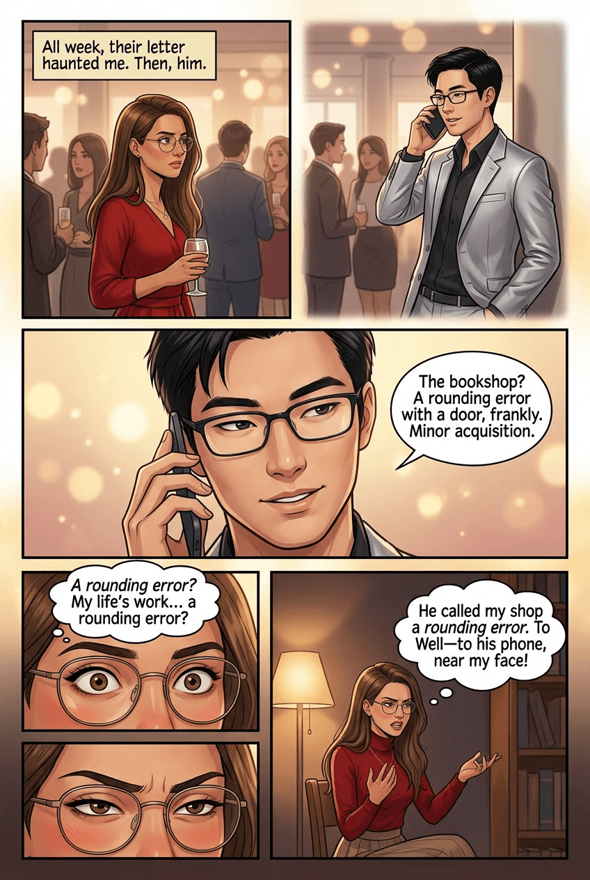 Pride & Venture Capital, page 2 of 8, Romance Webtoon style