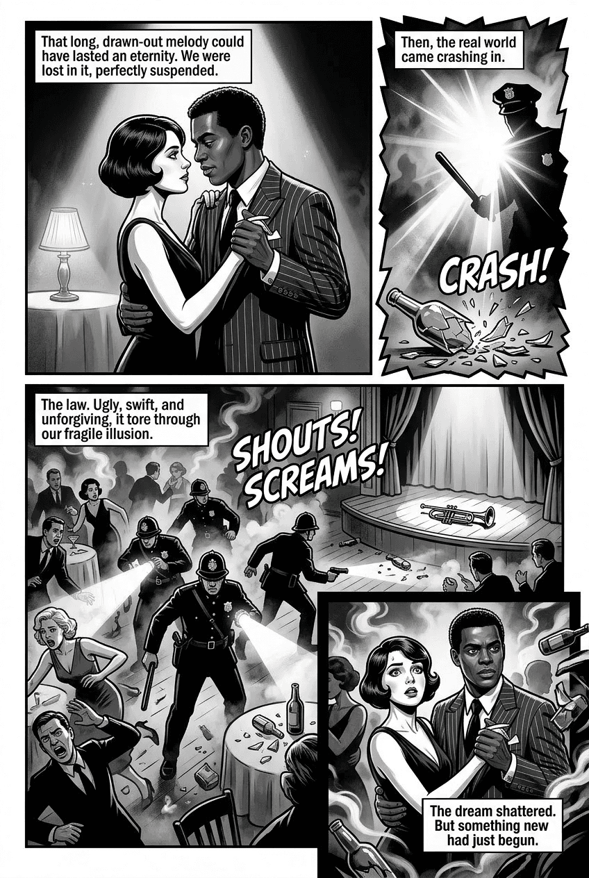 A Dance in 1929, page 3 of 5, Noir style