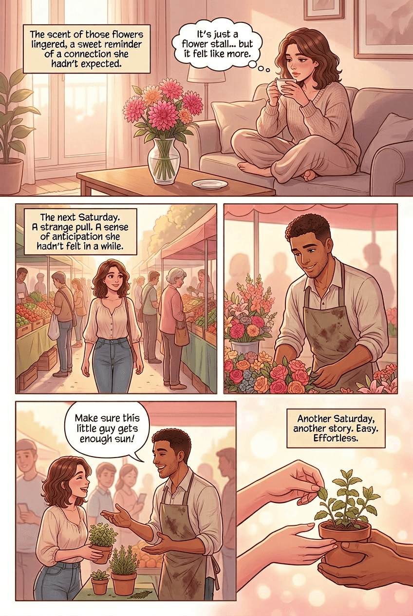 Saturday Market, page 2 of 5, Love Story style