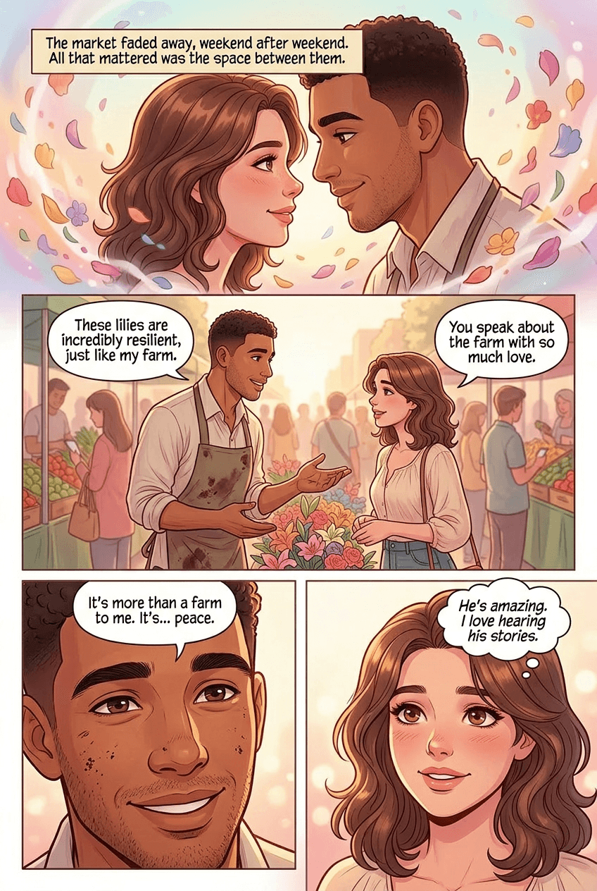 Saturday Market, page 3 of 5, Love Story style