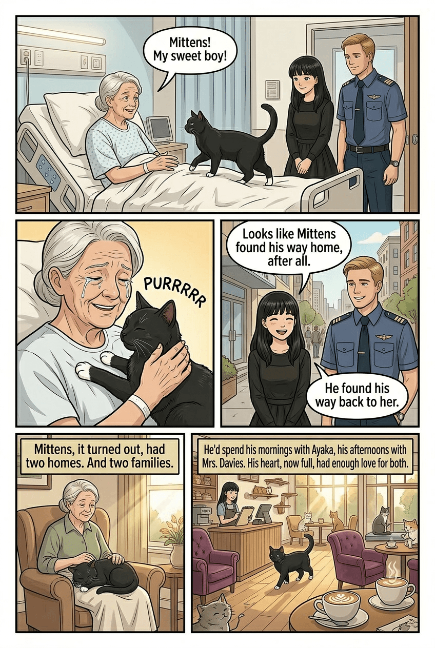 The Cat Cafe on Orchard Street, page 5 of 5, Slice of Life style