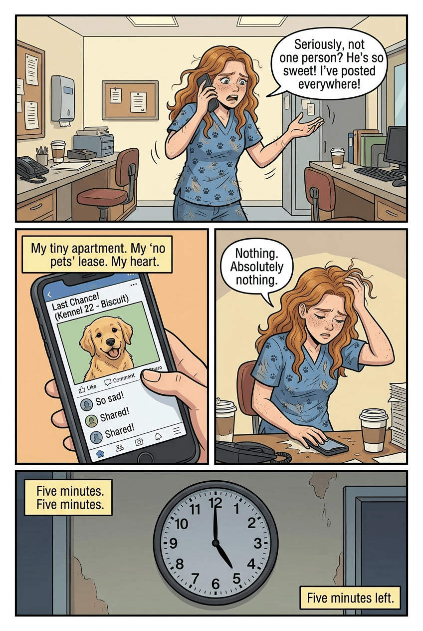 The Last Kennel, page 3 of 5, Slice of Life style