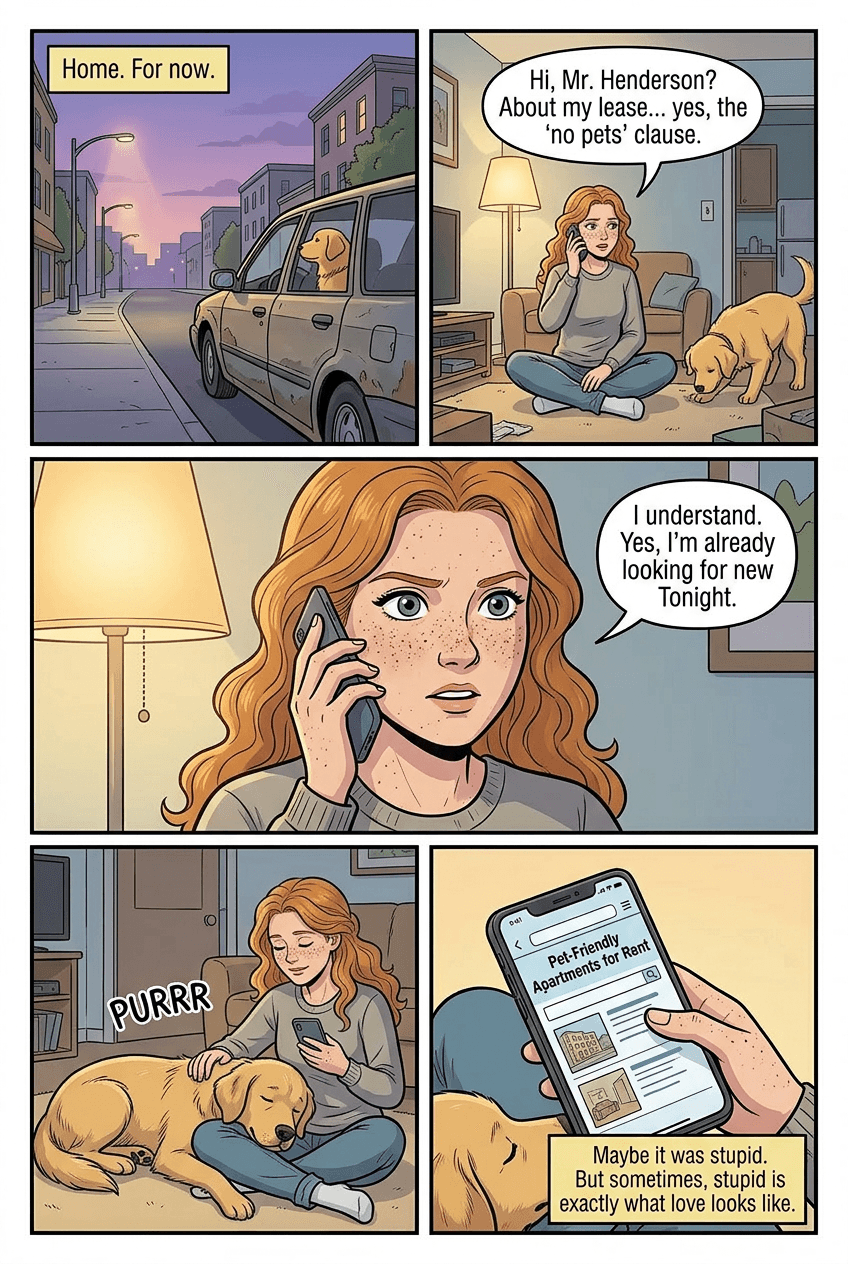 The Last Kennel, page 5 of 5, Slice of Life style