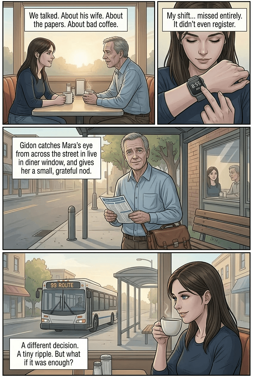 One More Tuesday, page 8 of 10, Manhwa style
