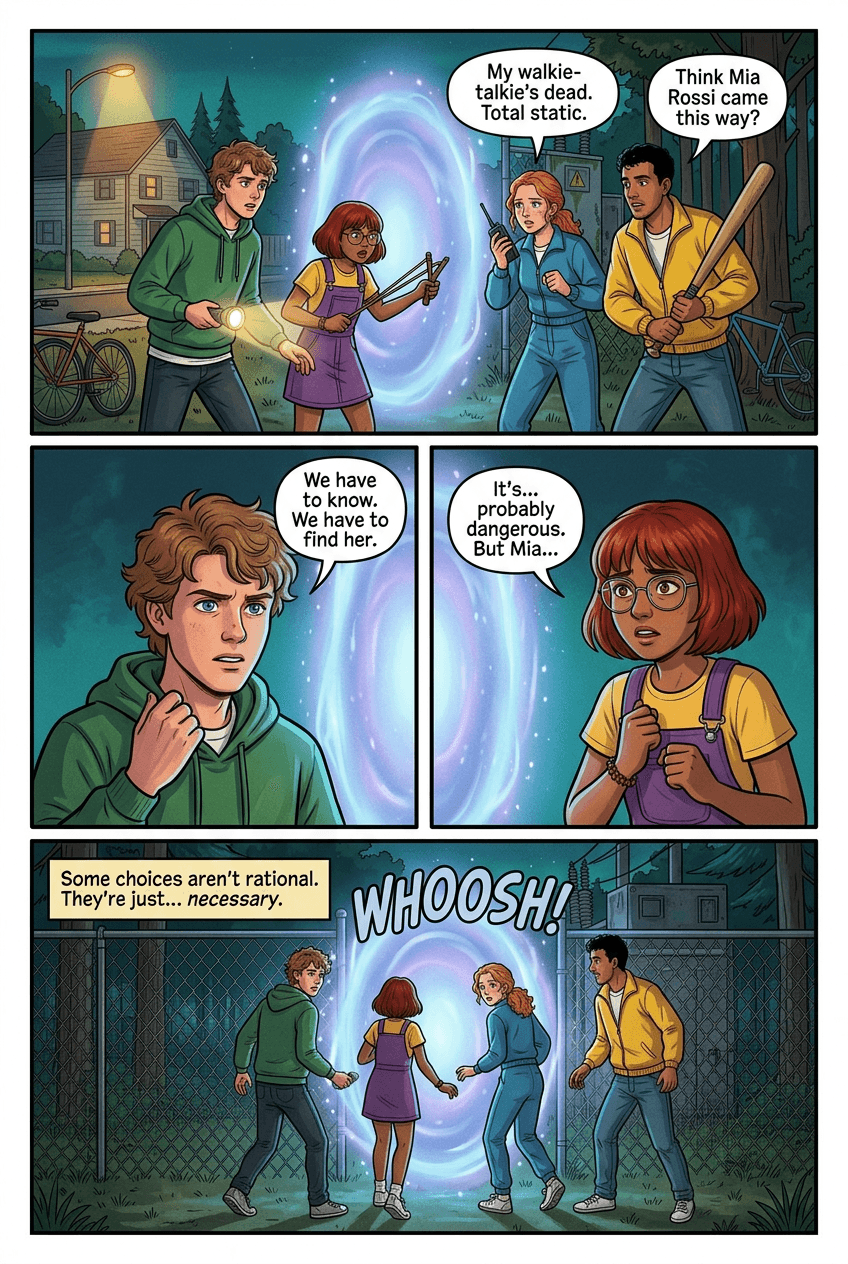 The Portal on Pine Street, page 3 of 5, Retro Pop style
