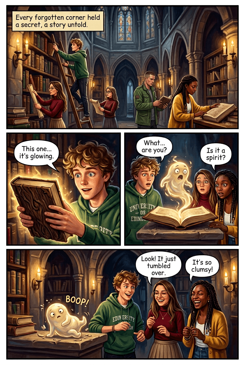 The Scar-Faced Apprentice, page 4 of 5, Fantasy Epic style
