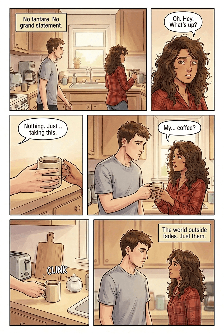Just the Two of Us, page 3 of 5, Slice of Life style
