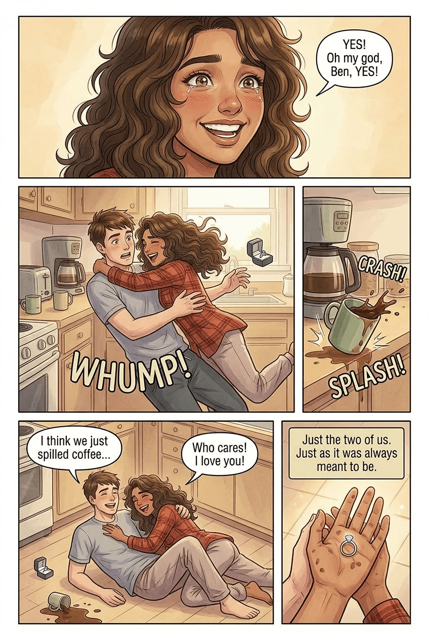 Just the Two of Us, page 5 of 5, Slice of Life style