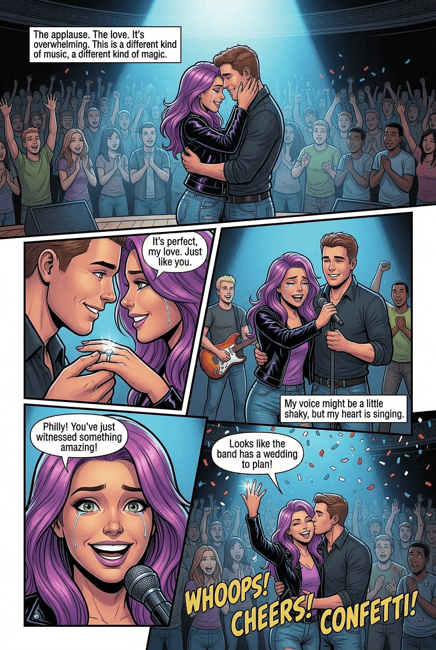 After the Last Song, page 5 of 5, Superhero style